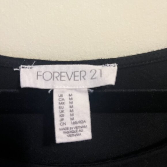 Forever 21 Black Bodycon Dress - Picture 3 of 3